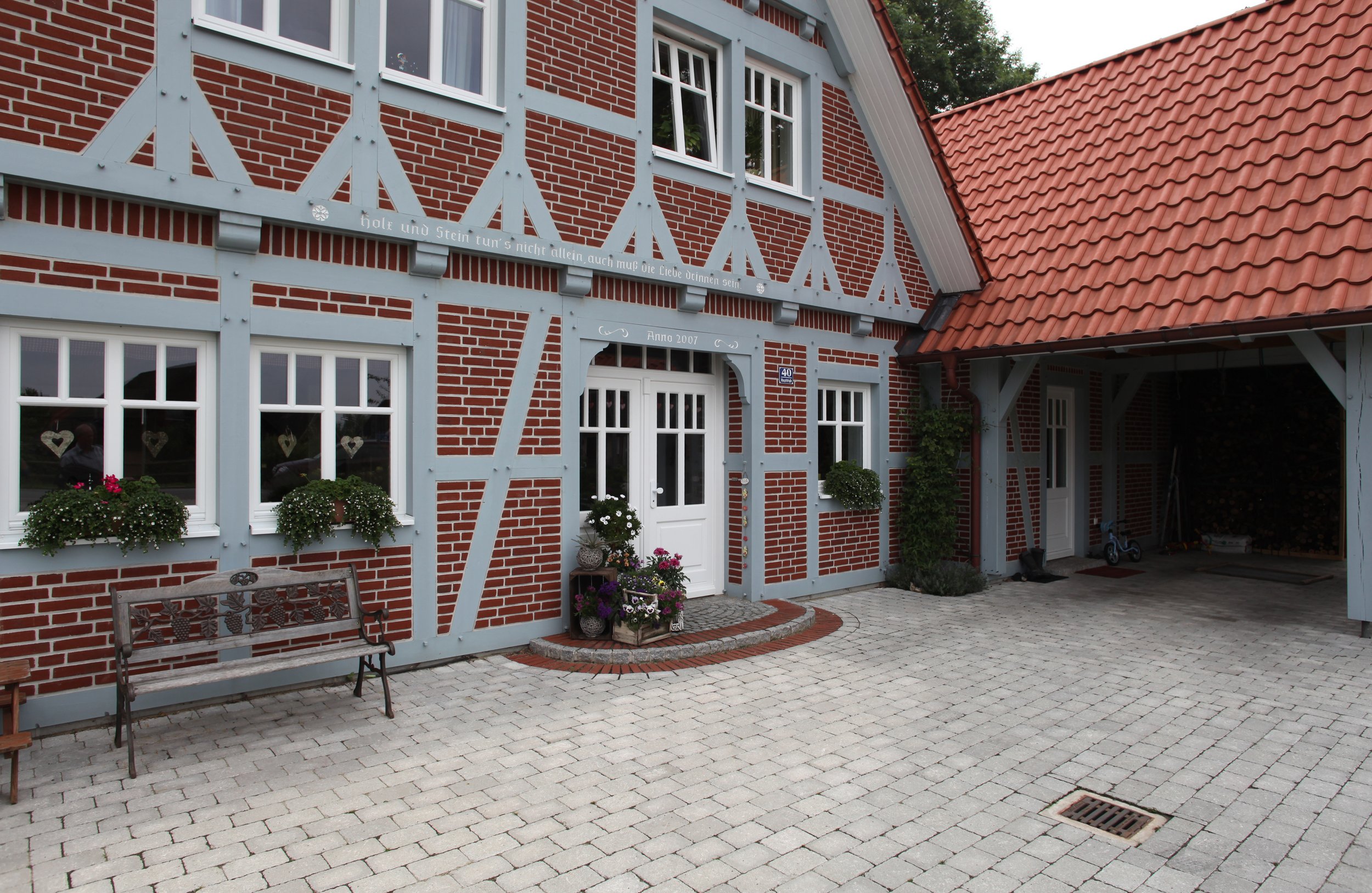 Hofbefestigung von Käselau Galabau